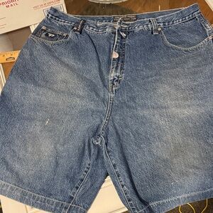 Vintage Dark Wash Pure Playaz Genuine 1969 Denim Shorts